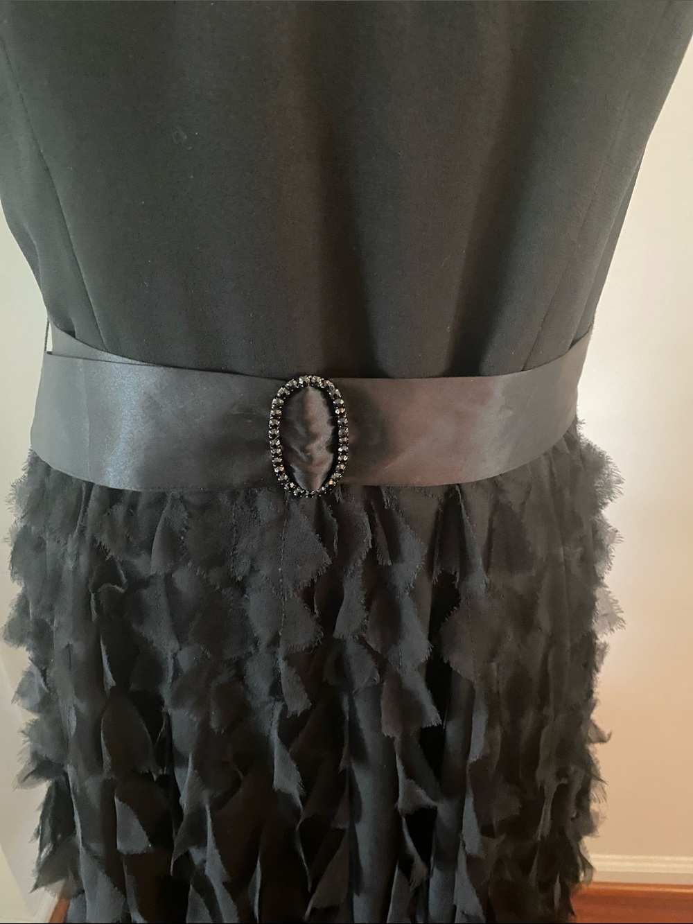 WHBM size 12 100% silk halter dress - Picture 2 of 6